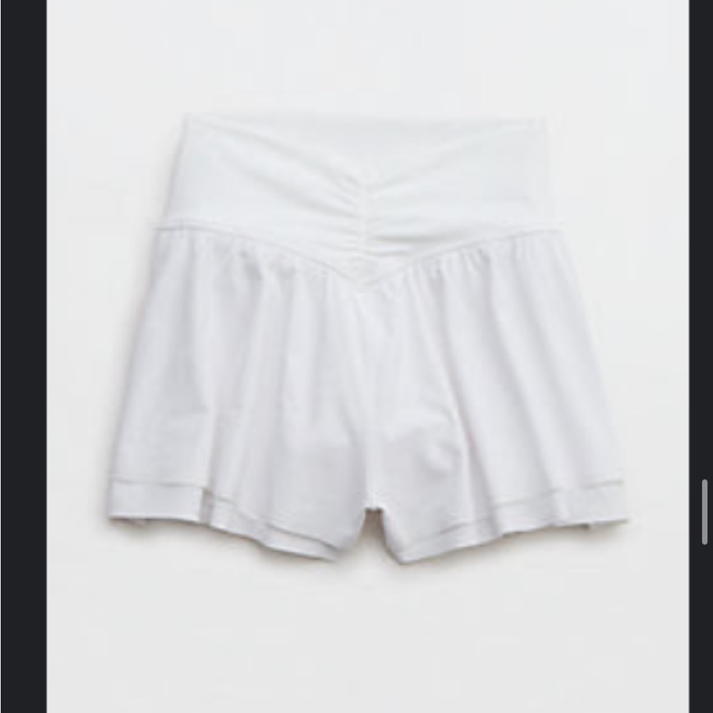 White Women's Skirt Shorts
